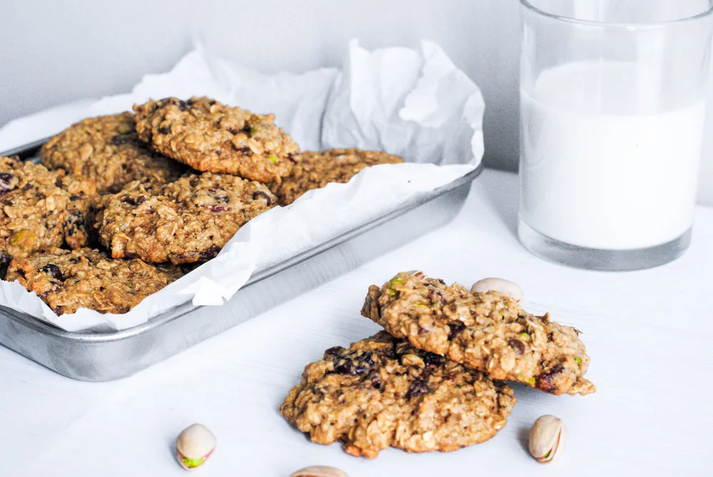 Nut + Seed Oatmeal Cookies