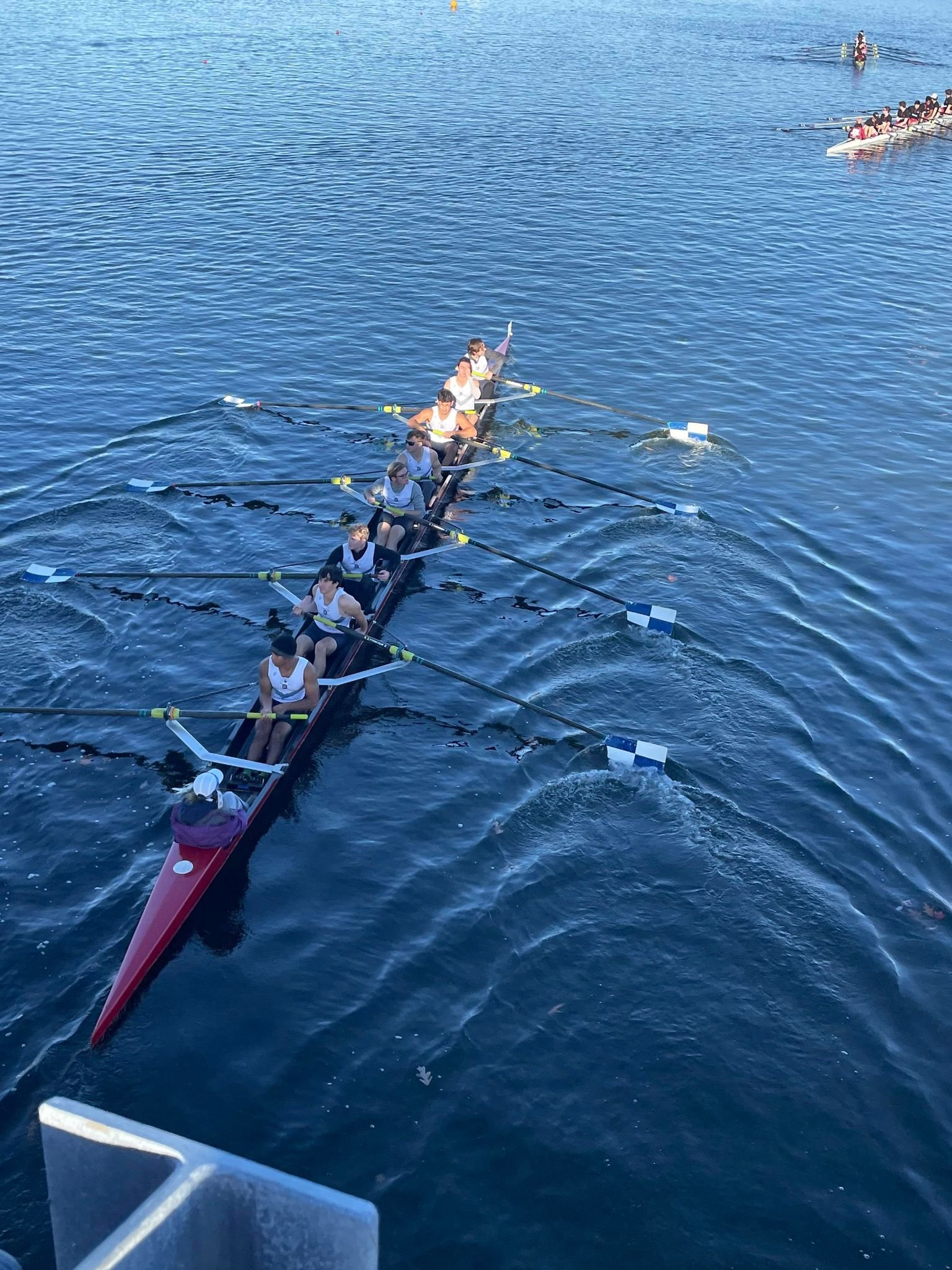 The 2v after their race