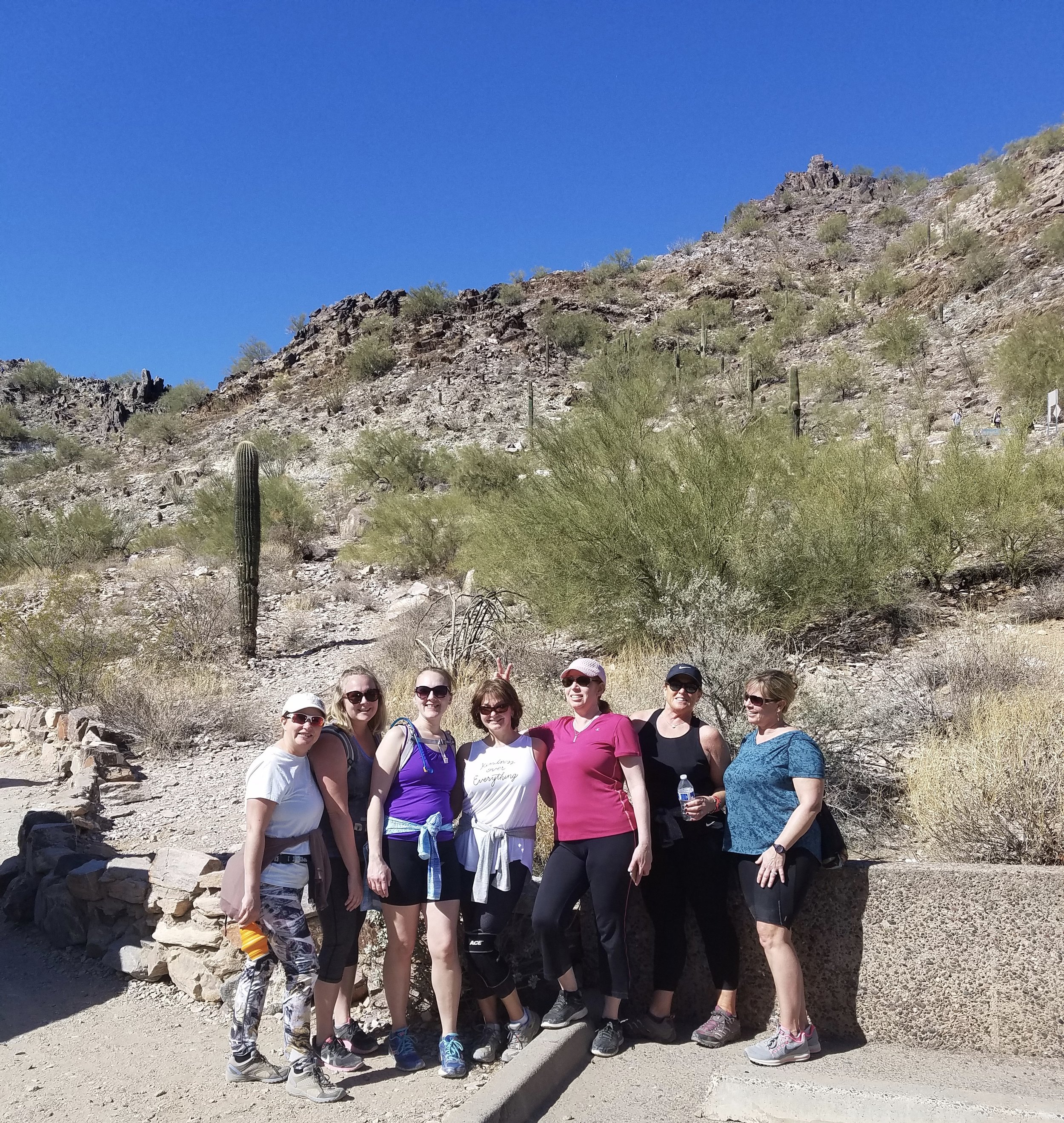 Melisa, Charissa, Sandrina, Rebecca, Lisa, Cyndi, Erin 2018