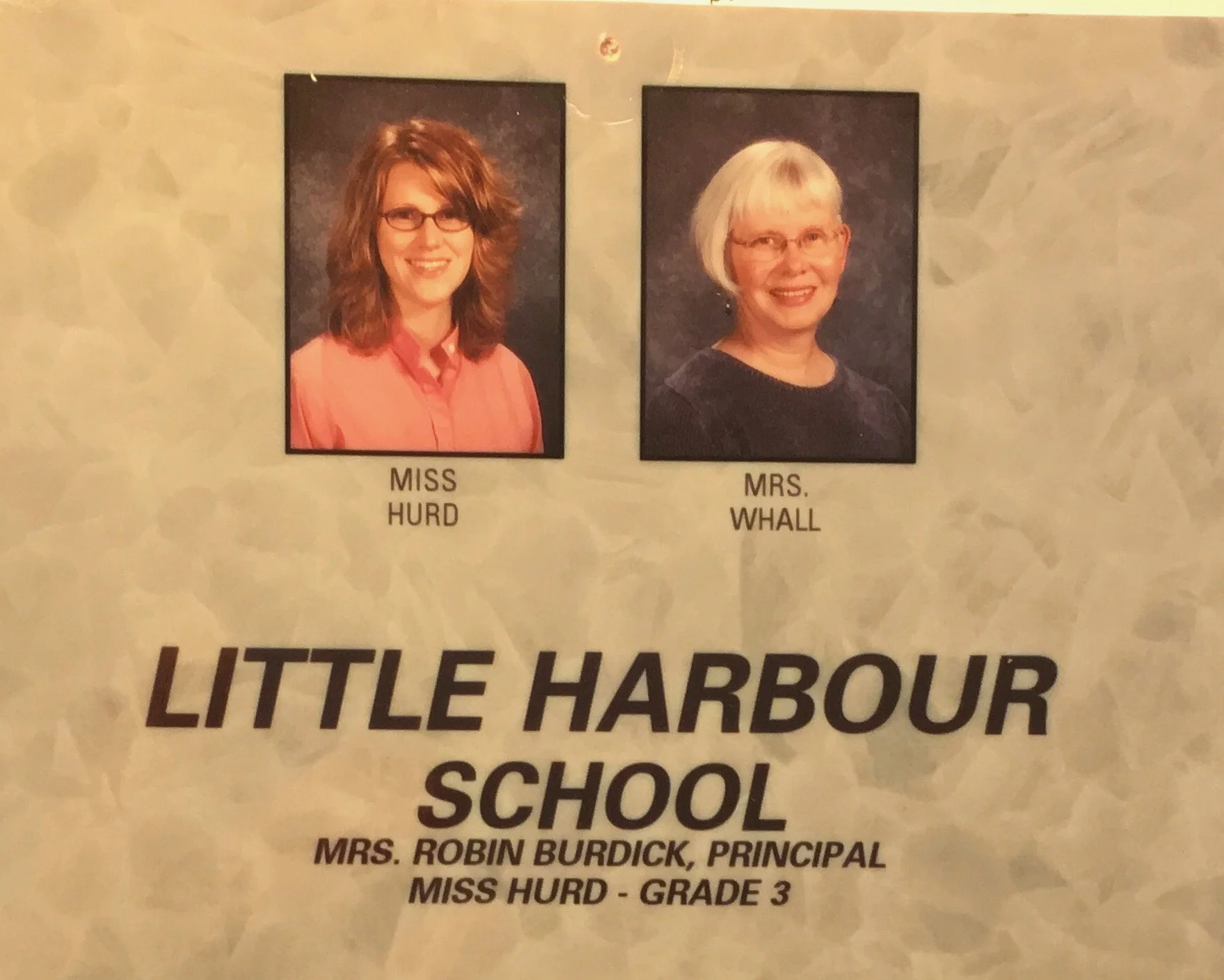 This is the oldest school picture I could find. I started in 1998…but here in 2002/2003, my hair is still pretty funny! :)