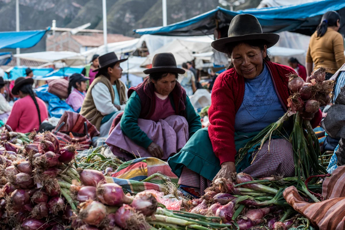July 2015. Pisac Market, Pisac, Peru.