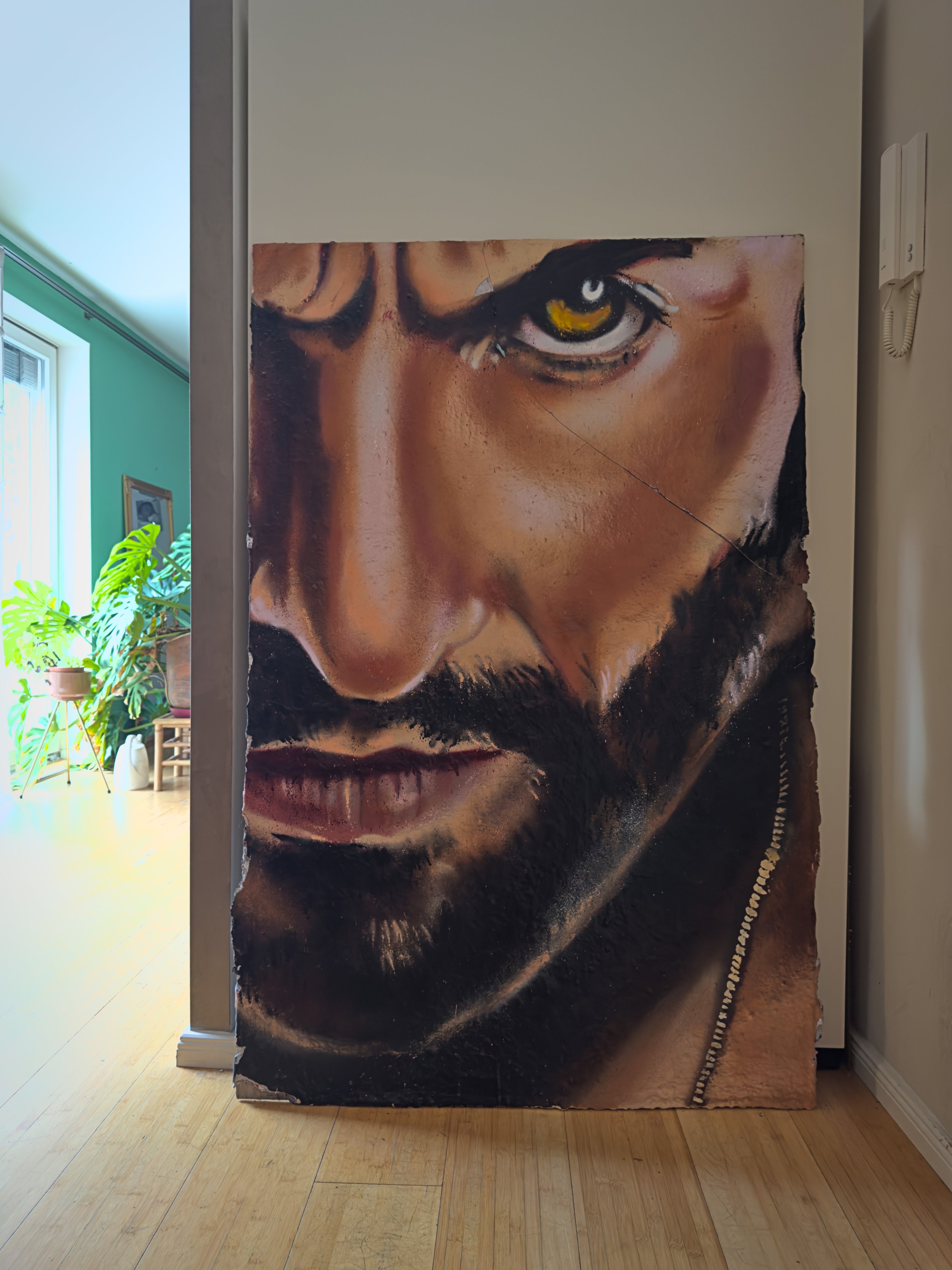 Wolverine - Original Graffiti Mural Panel 1 of 1
