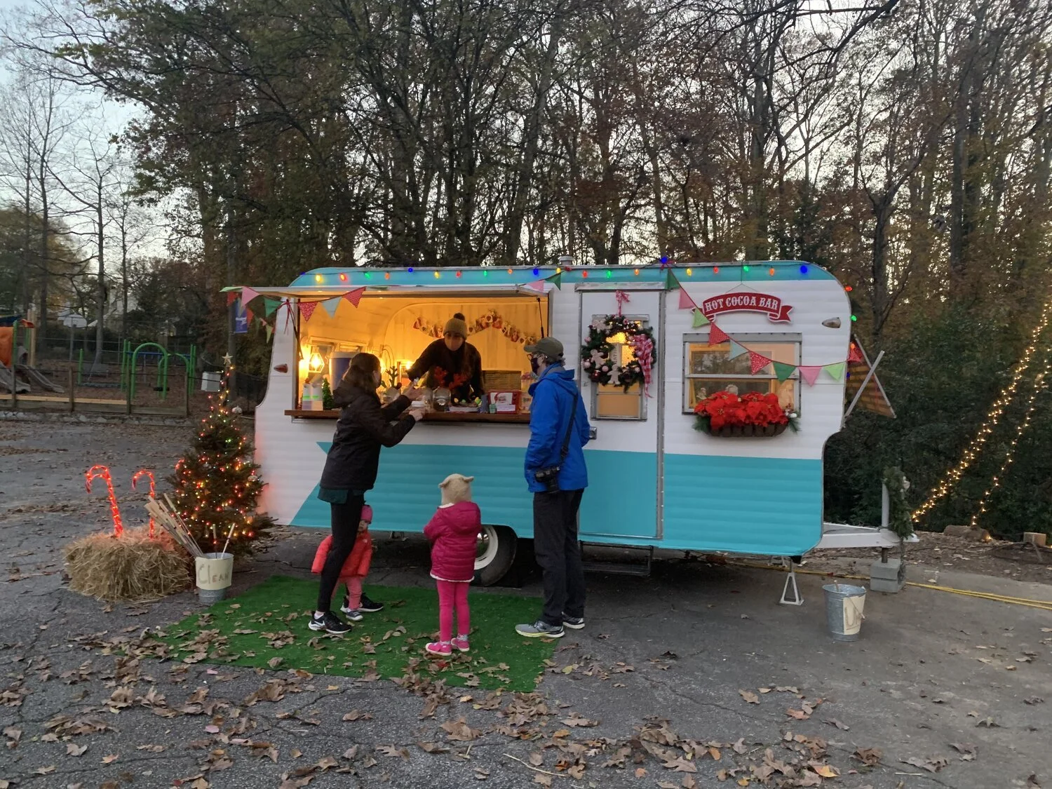 Hot Chocolate Bar and Campfire
