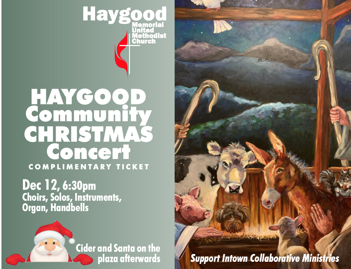 Haygood Community Christmas Concert  (Santa and Cider Afterwards)