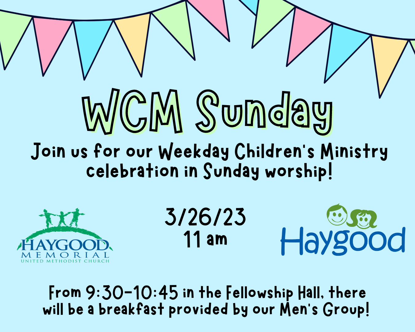 Churchwide Breakfast Celebrating WCM SUnday