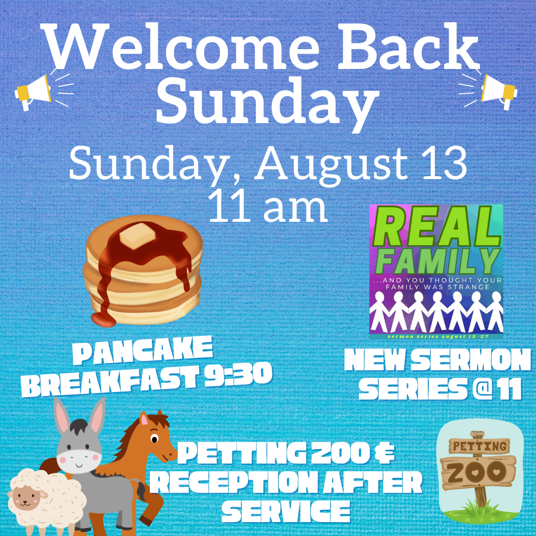 Welcome Back Sunday