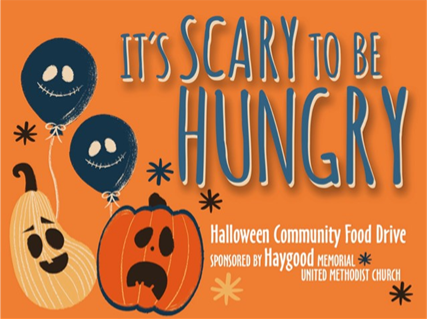 It's Scary To Be Hungry - Food Drive