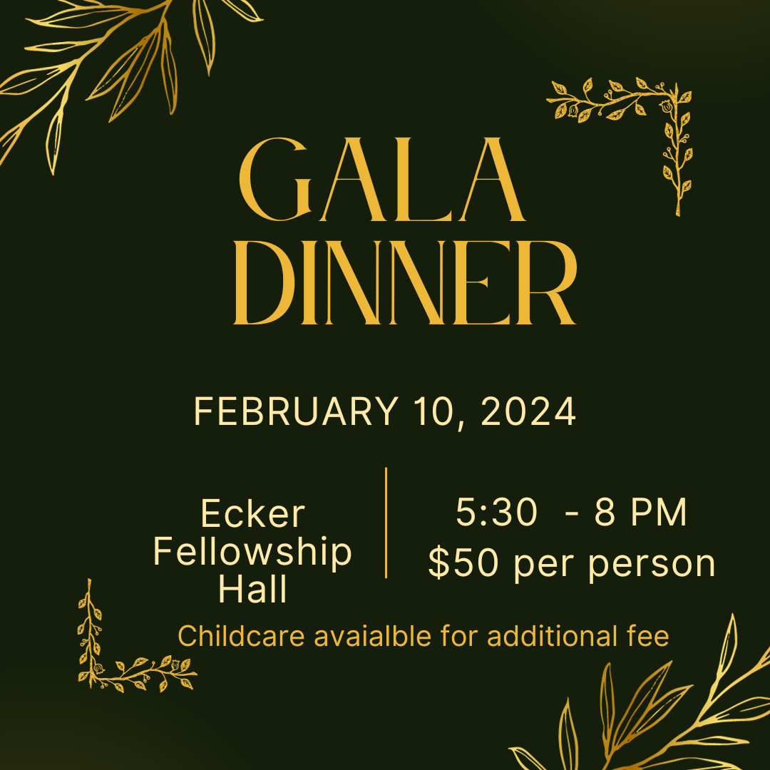 Youth Mission Trip Gala Dinner