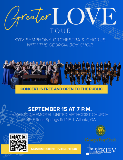 Greater Love Tour -﻿Kyiv Symphony Orchestra and Chorus