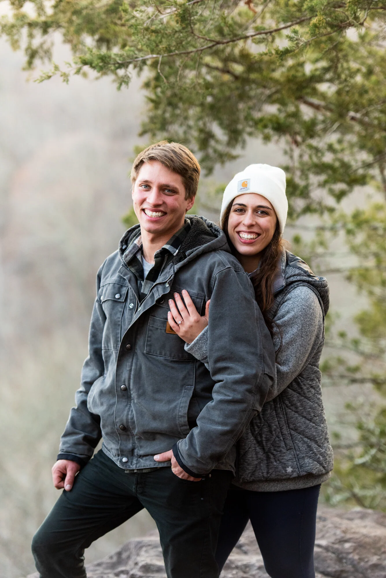 Alex + Rosalie Proposal | Ralph Stover State Park