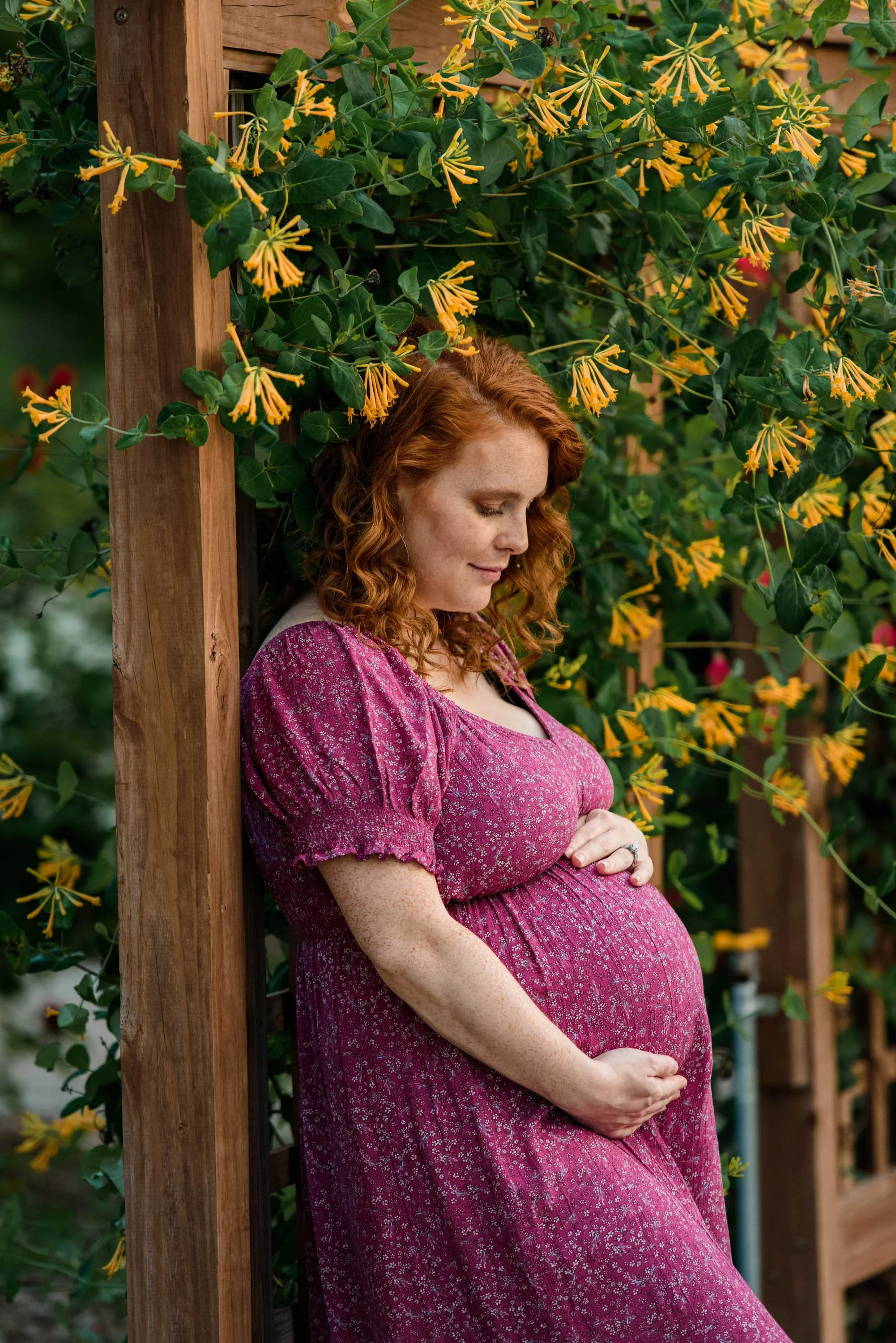 Ashli's Maternity Session | Scheig Center and Gardens | Appleton, WI