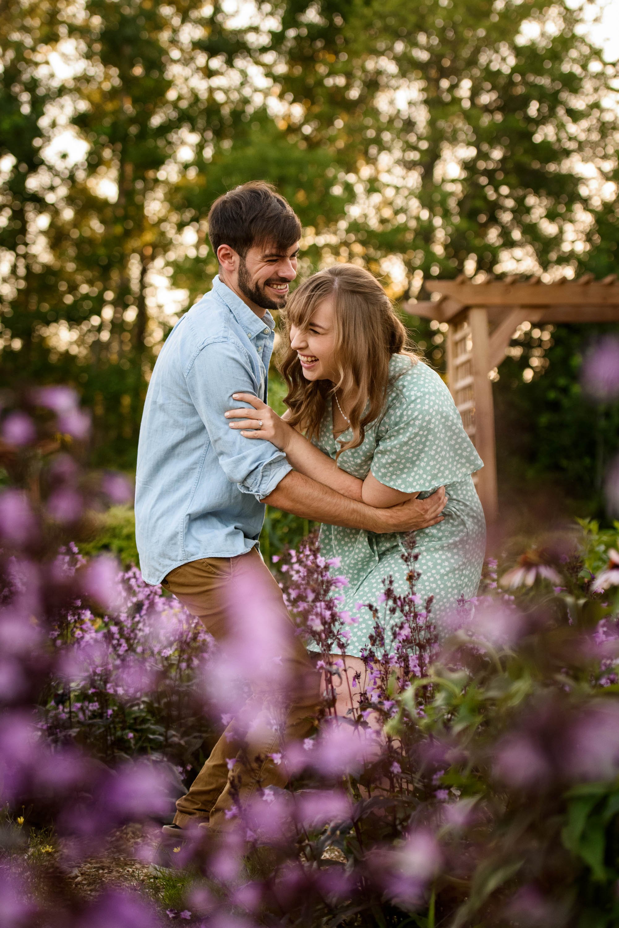 Courtney + Jacob | Engagement Session | Schieg Center and Gardens | Appleton, WI