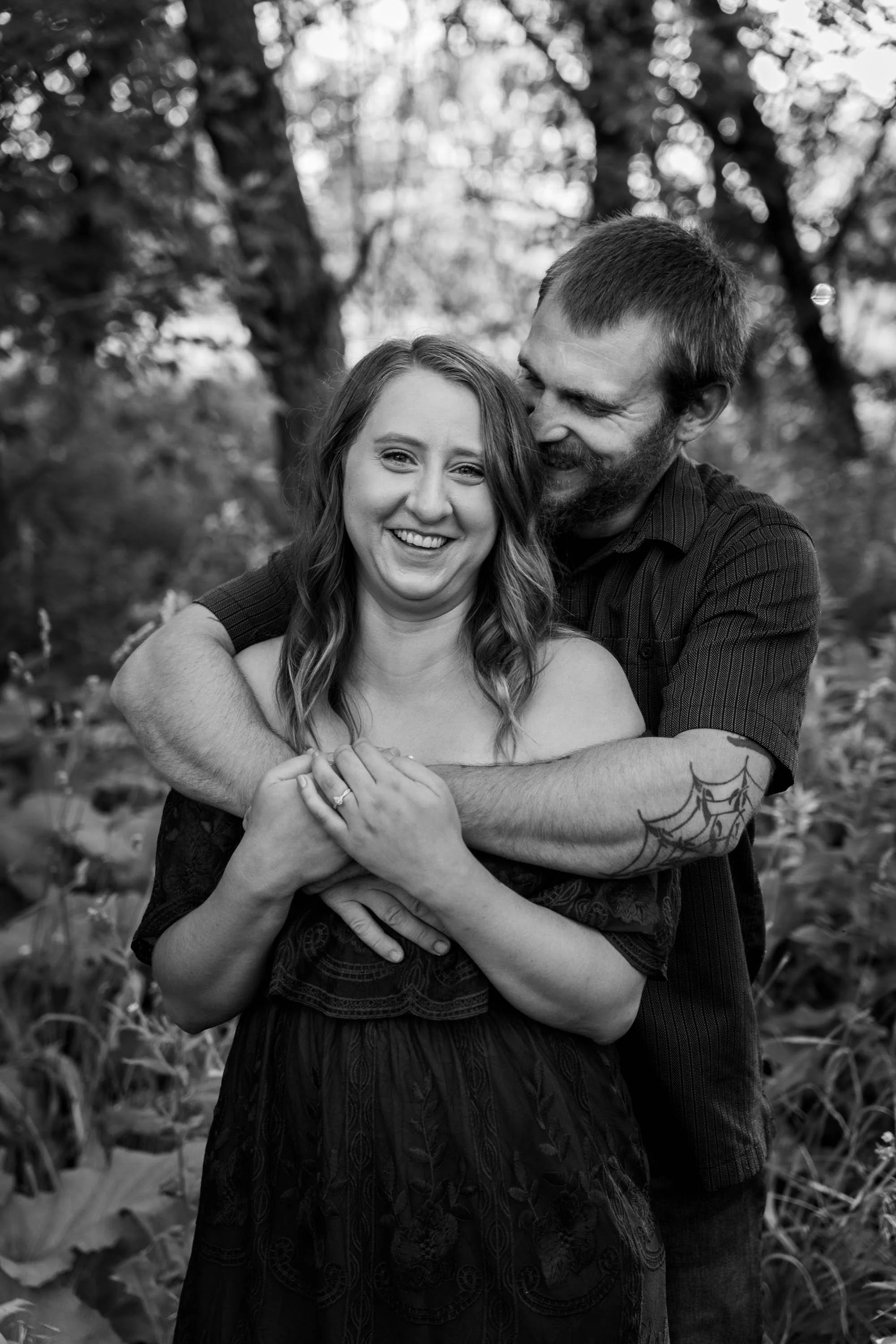 Megan + Jordan | Engagement Session | Fonferek's Glen, WI 