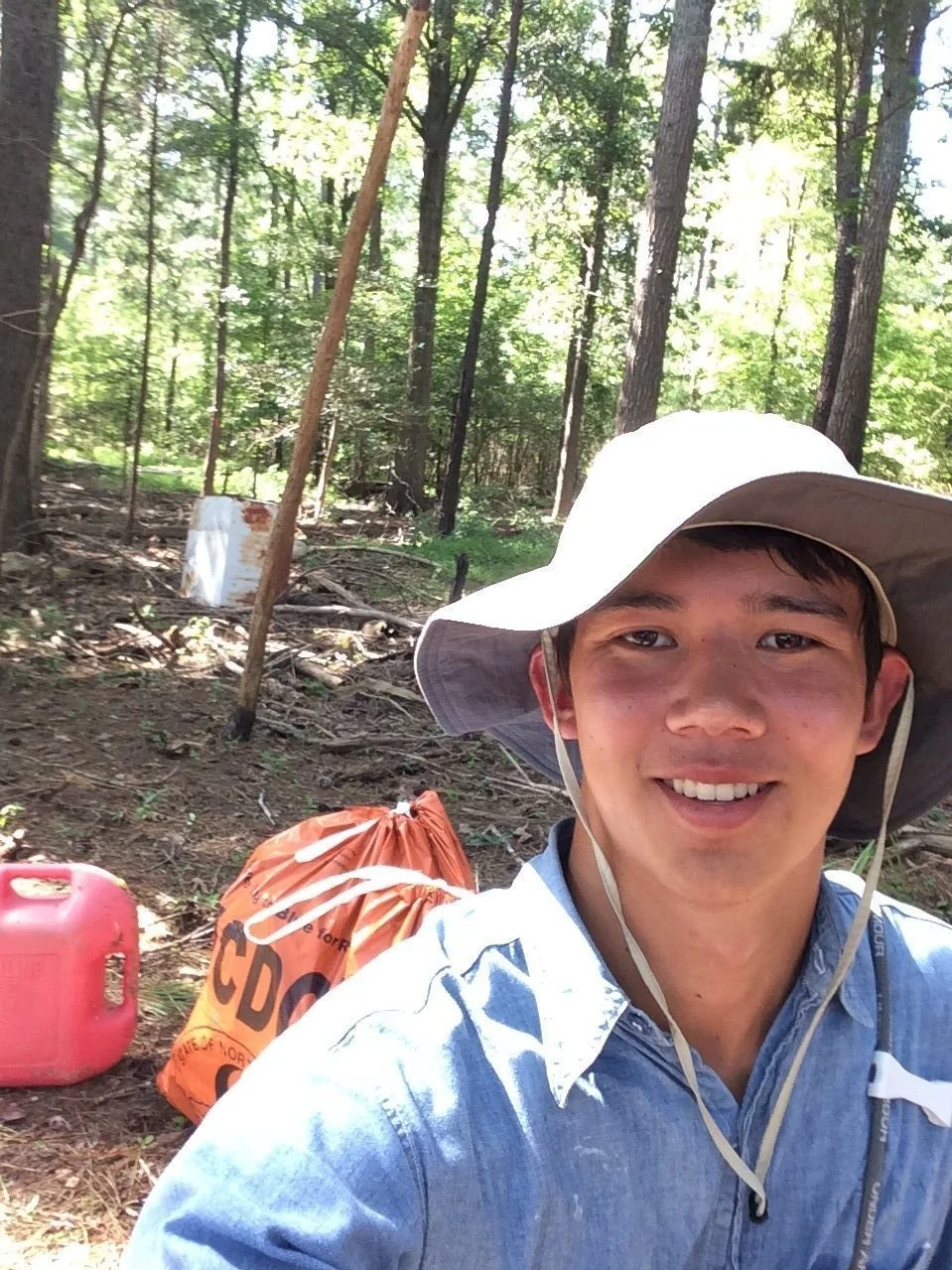 Trash Spots and Test Plots: CJL Summer Intern