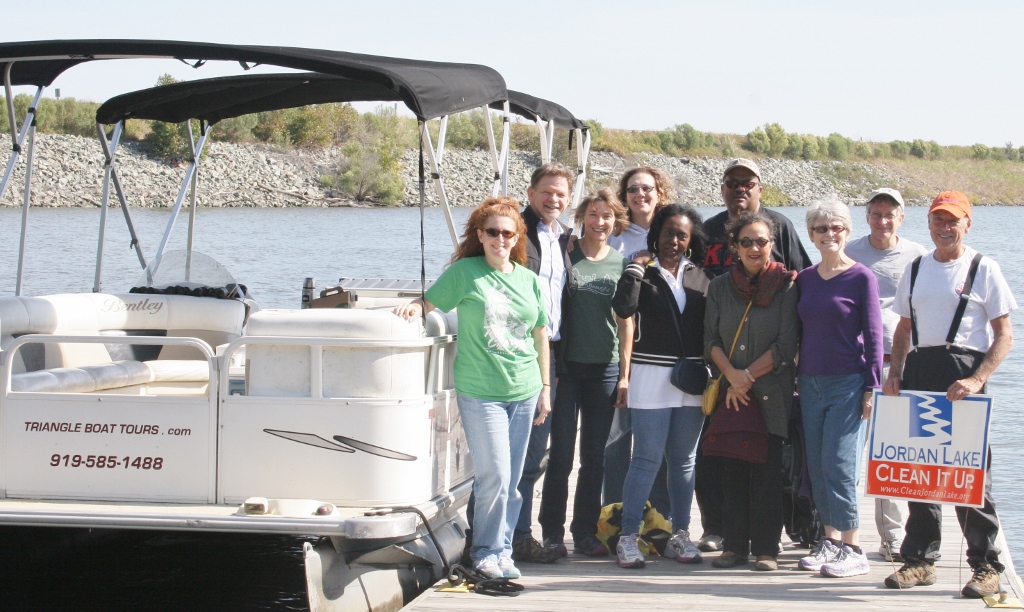 Durham Leaders Tour Jordan Lake