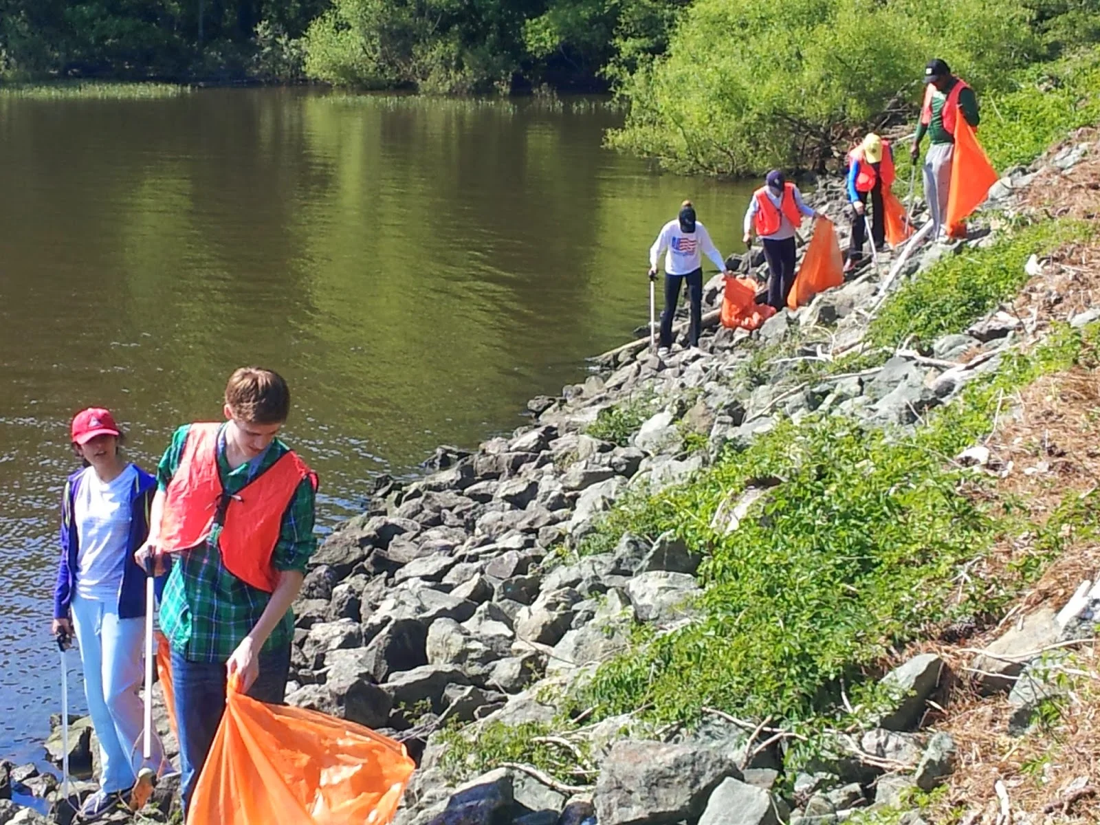 UNC, Green Hope High Students in Two, Pre-Memorial Day Weekend Cleanups