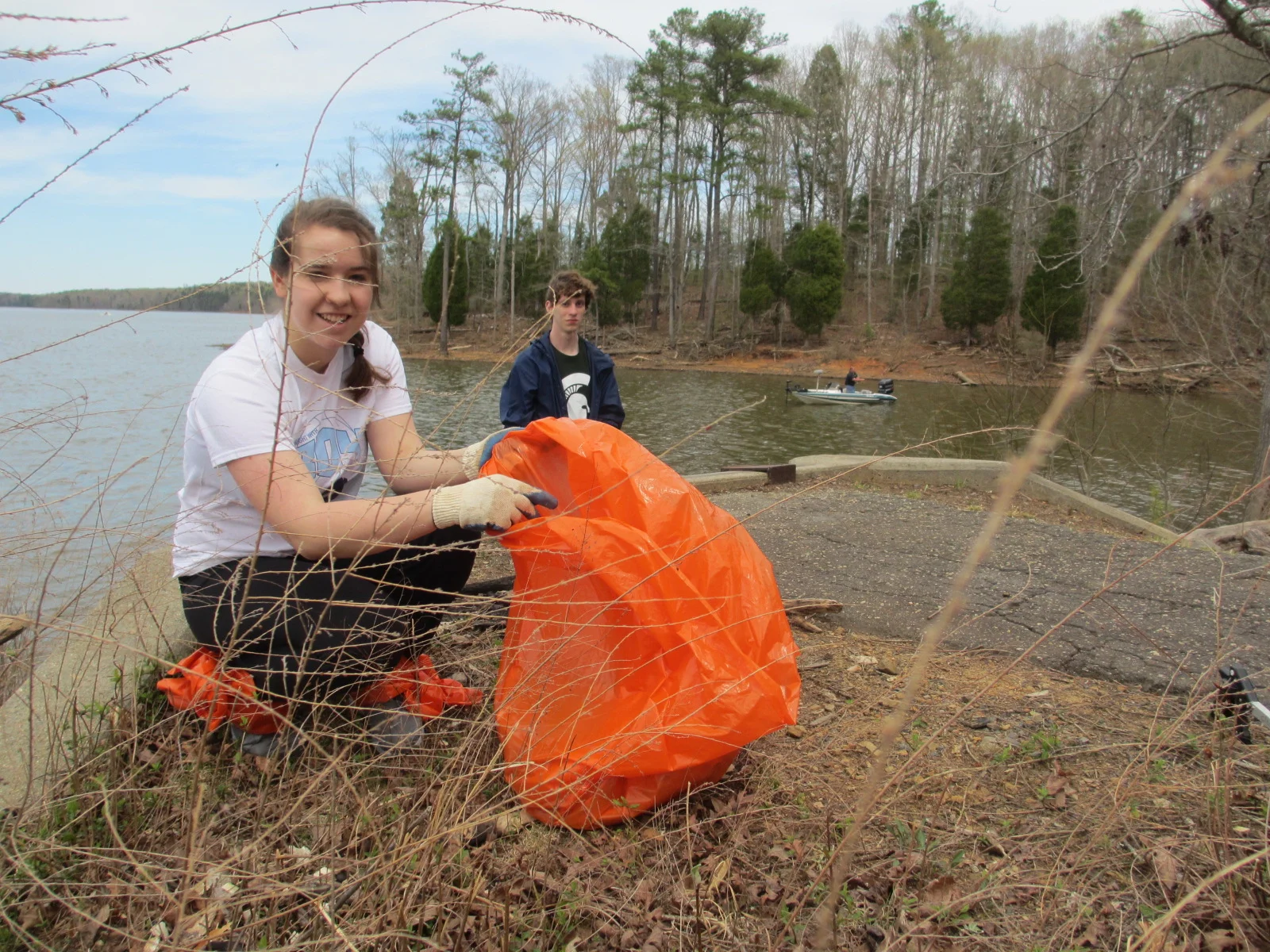 UNC and Elon Students Spring Into Action