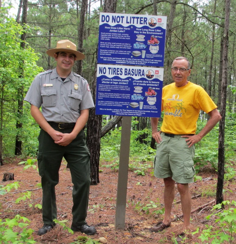 Annual Cleanup on October 13th as part of NC Big Sweep Week