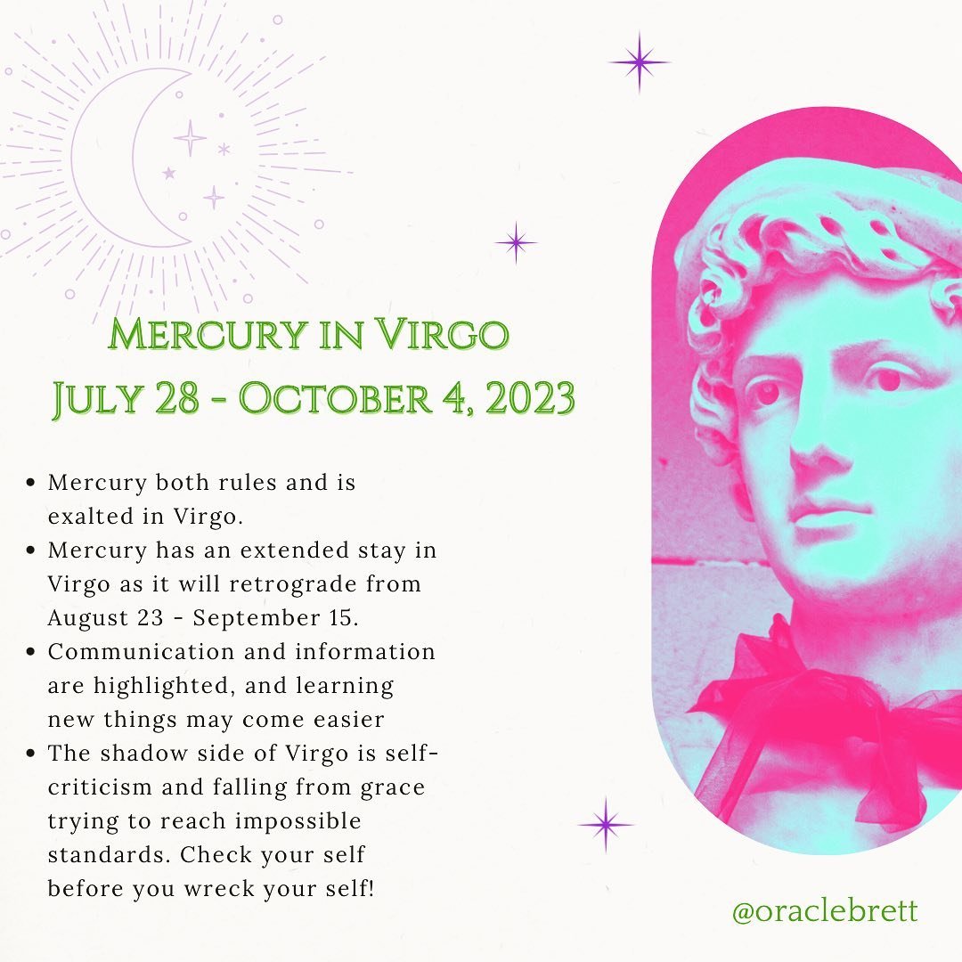 Mercury is in its domicile and exalted! 
.
.
.
#mercury #mercuryretrograde #astrology #astrologyreadings #astrologersofinstagram #spiritualgrowth #liveauthentic #bestoftheday #bestlife