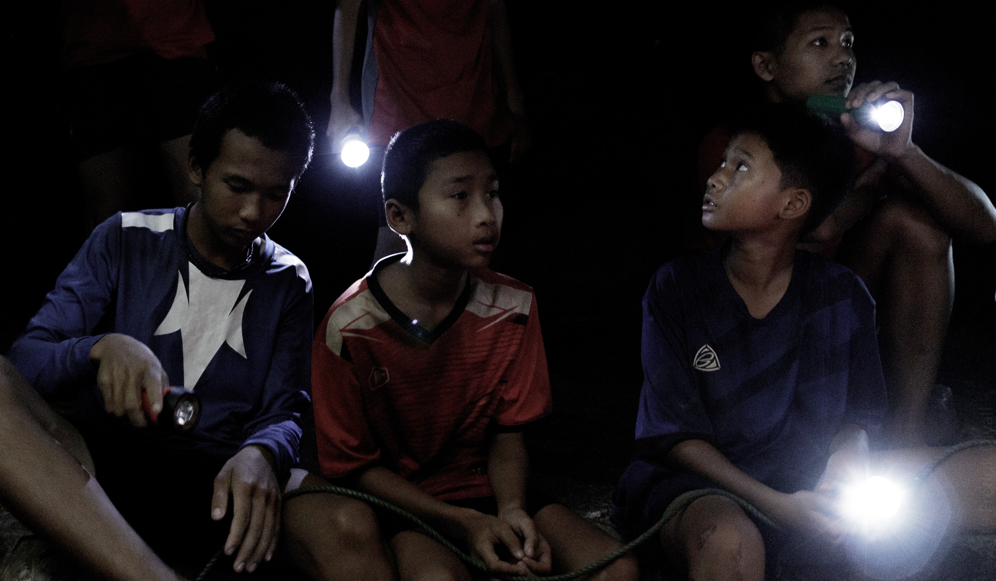  12 boys and their football coach get trapped in a cave in Northern Thailand. Photo (c) Fredrik Divall 