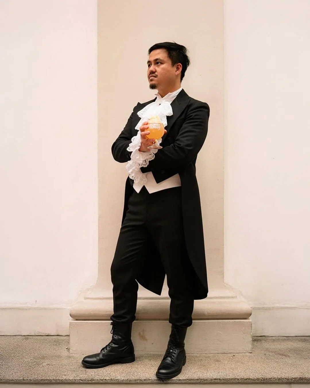 &ldquo;Papa were you from Raffles?&rdquo;

Singapore Sling. Stand tall. Sling in hand.

Some say history repeats itself except this one won&rsquo;t set you back forty bucks.