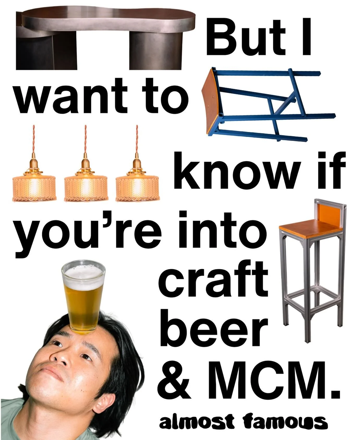 No, we’re not turning into a furniture shop.
But if we were, you’d still get tables and chairs that hold their own next to a pint.
New furniture in, cold beers still on tap. One more reason to stay planted at Almost Famous.