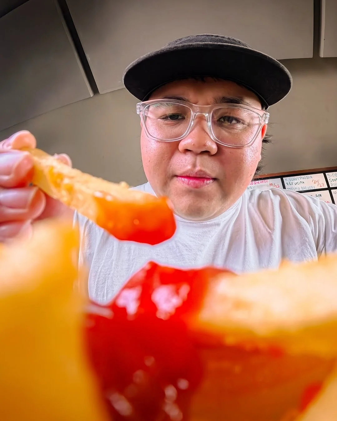 A 3-photo expos&eacute; on fries.
An exploration of texture, temptation, and terrible decision-making. From the POV of a fry about to be eaten, to the late-night vampire bite, to the quiet still life that follows the chaos.