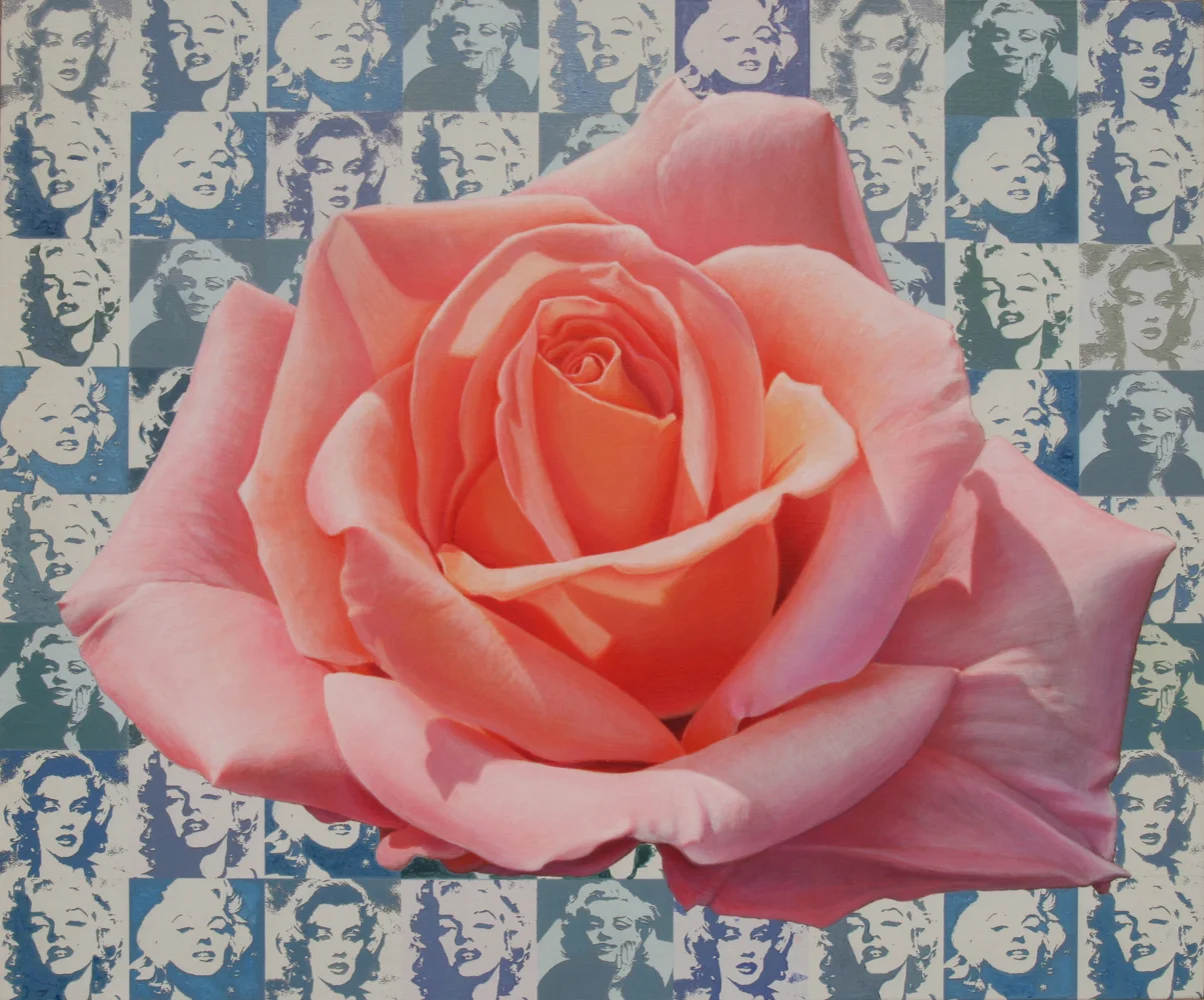 Rose-Joy 2018 Acrylic on Canvas 60.6x72.7cm USD / £