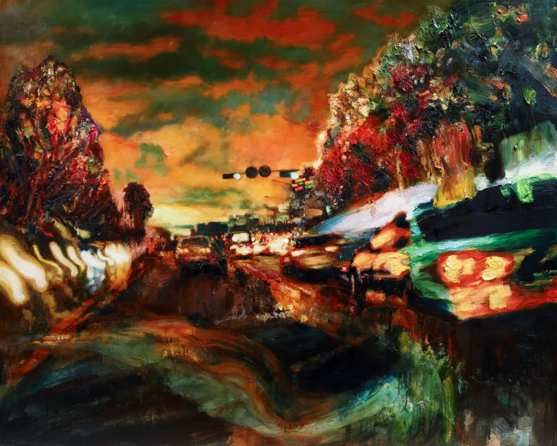 Somewhere 130.3x162.2cm Oil on Linen 2015 USD12000 / £9400