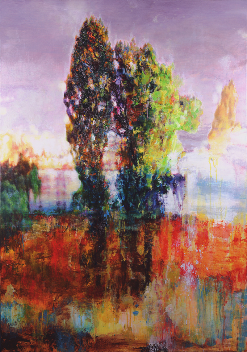 Feel Flows 130.3x89.4cm Oil on Canvas 2017 USD7200 / £5600