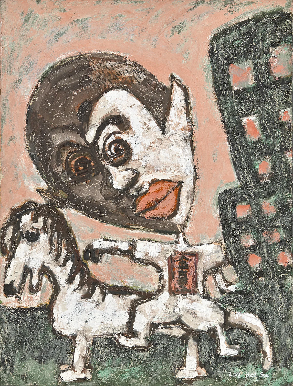Boy on Horseback 100x75.5cm Oil on Canvas 2008 USD / £