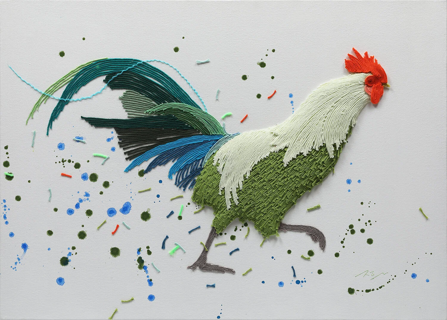  Vivid32 2020 Mixed Media 65x91cm     