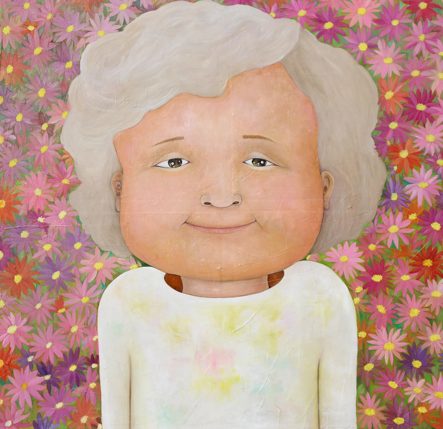 Mom 2019 Oil on Canvas 121.92x121.92cm