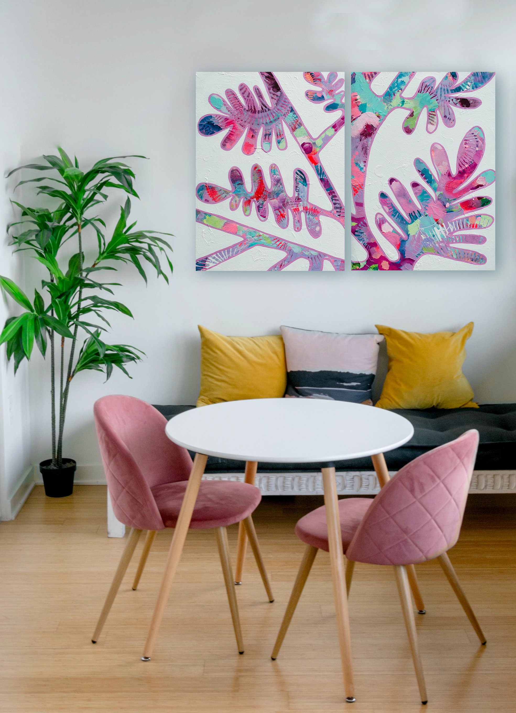 How Ferny - Diptych