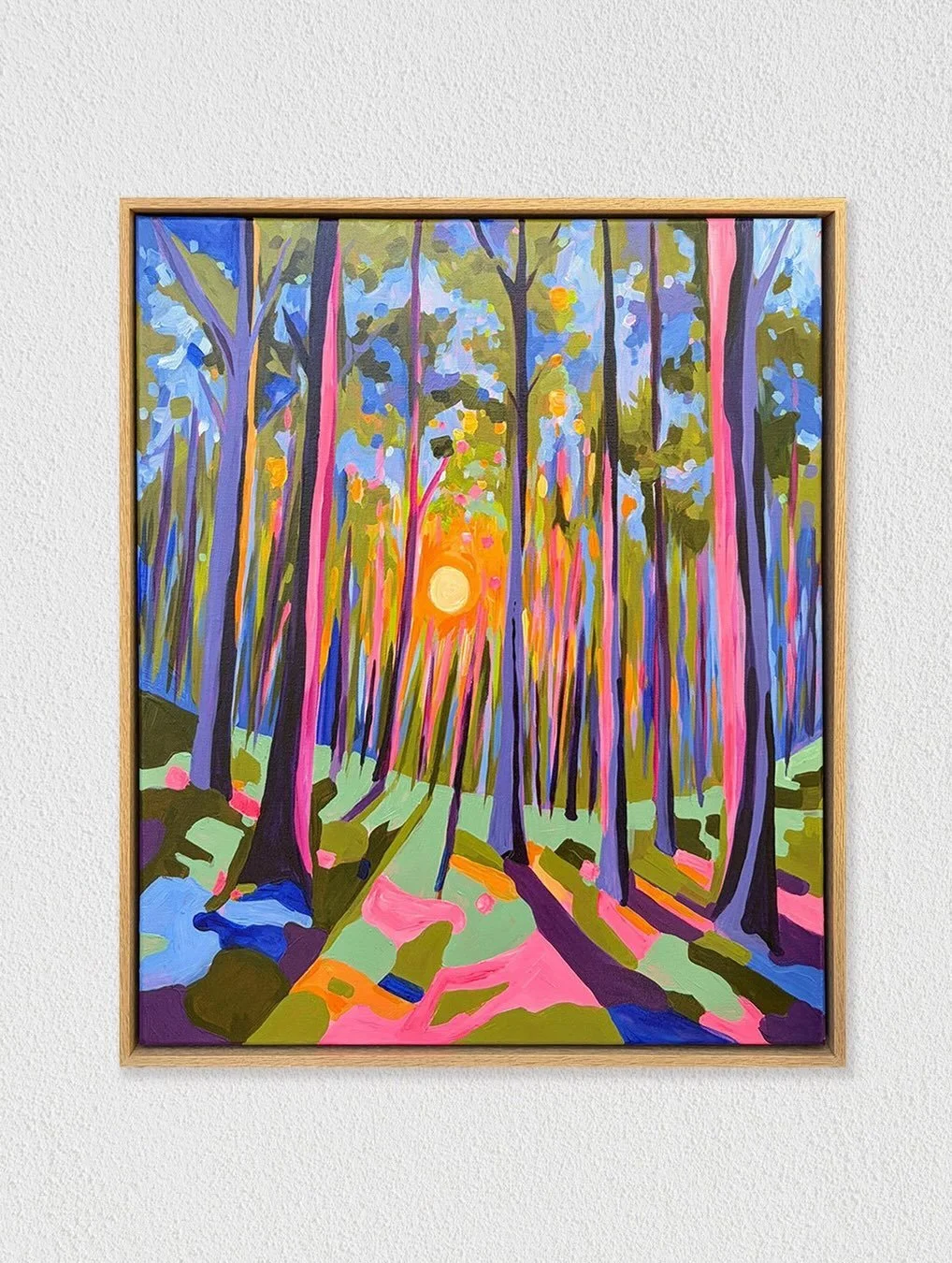 I think I can safely say I&rsquo;m a little obsessed with forests.. and if you follow me.. I hope you are too. This piece &lsquo;Toward The Light&rsquo; has just been accepted as a finalist in this year&rsquo;s Art to Art Unearthed Art prize. This wi