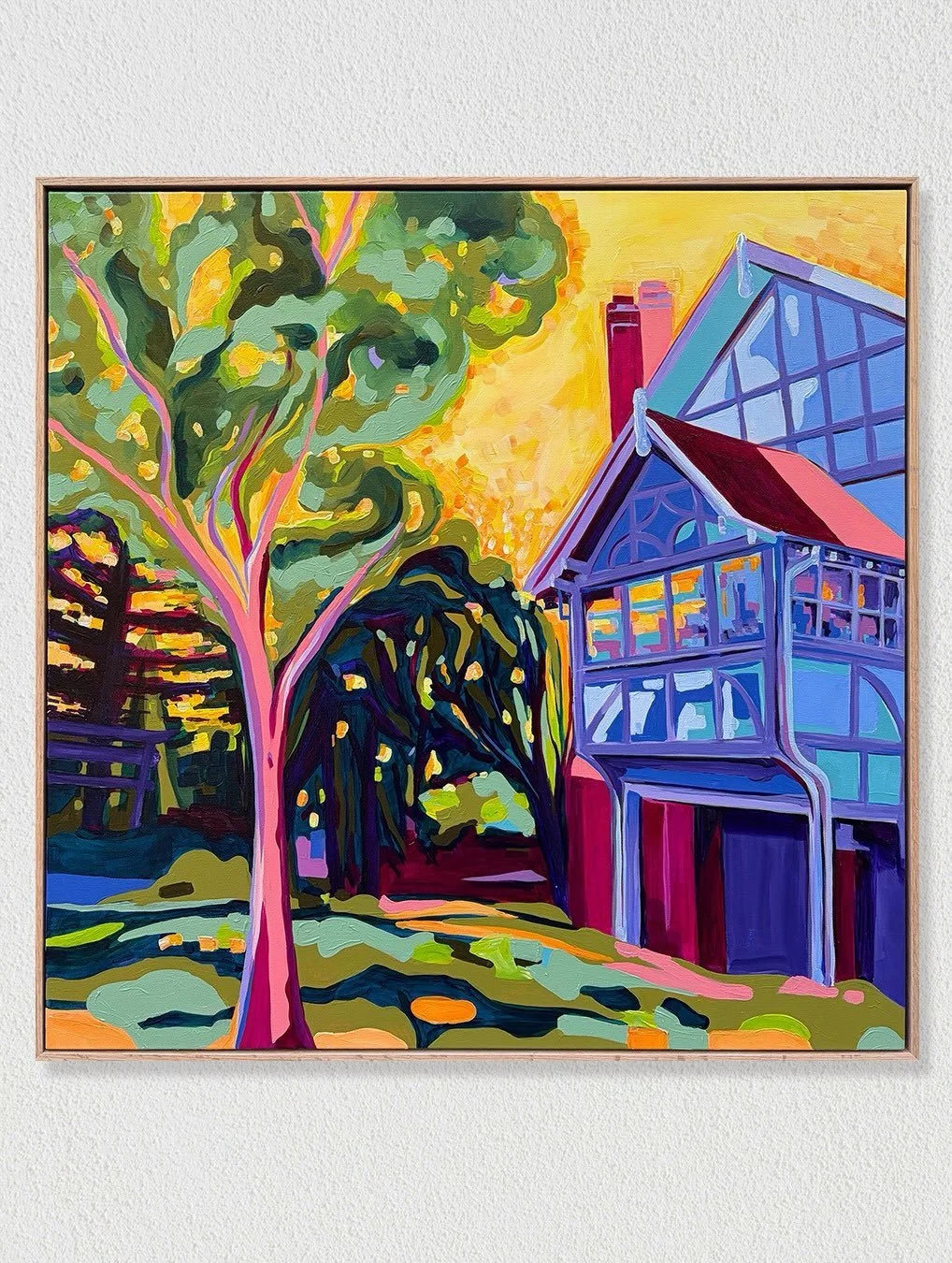 &lsquo;Sanctuary&rsquo; - Commission for Wilderness School

Last year, I had the absolute joy of being Artist in Residence at Wilderness School, hosting colourful landscape workshops with girls across all year levels and creating a commissioned piece