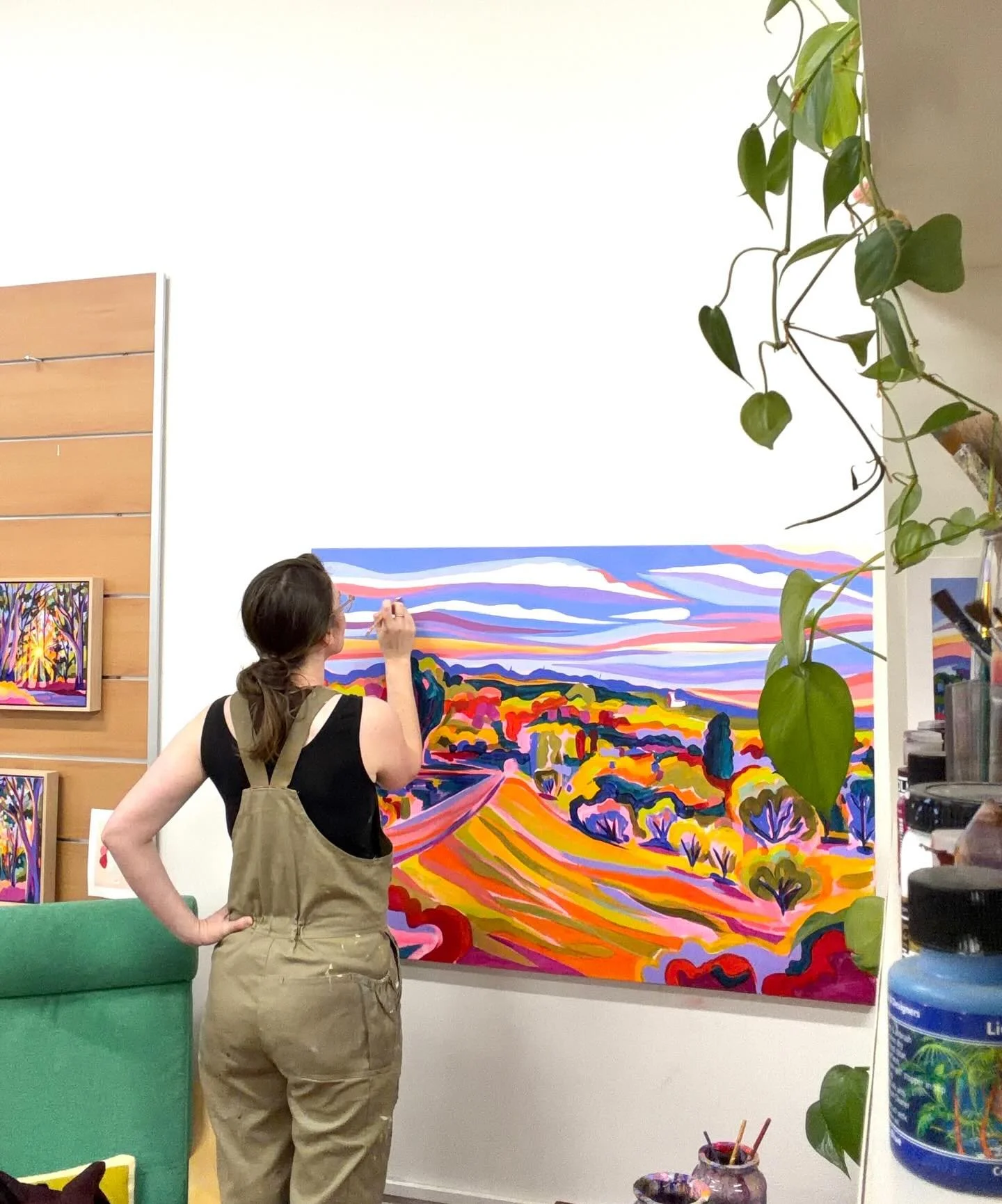 Having soo much fun working away on this beauty! 
Some exciting things to come for this piece, it&rsquo;ll be in my upcoming solo show for @salafestival this year at @marshis_kitchen (stay tuned for all the details on this) in Stirling, Adelaide Hill