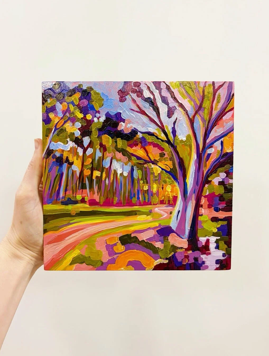 Mini Monday # 5 is live! 
&lsquo;Follow Your Path&rsquo; this beautiful piece was inspired by a photo a lovely follower / Arty friend of mine @artess_paint_create_inspire sent in and I absolutely adore it! The spit is in Salisbury, South Australia - 