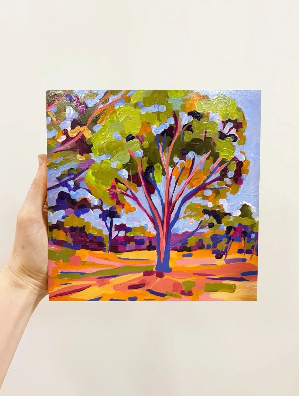 Mini Monday 6 is live! 
&lsquo;Room To Grow&rsquo; is inspired by a beautiful drive through the Adelaide hills, this particular spot is in Mylor, where we were struck by a majestic old gum tree that commanded our attention. This is a reminder to take