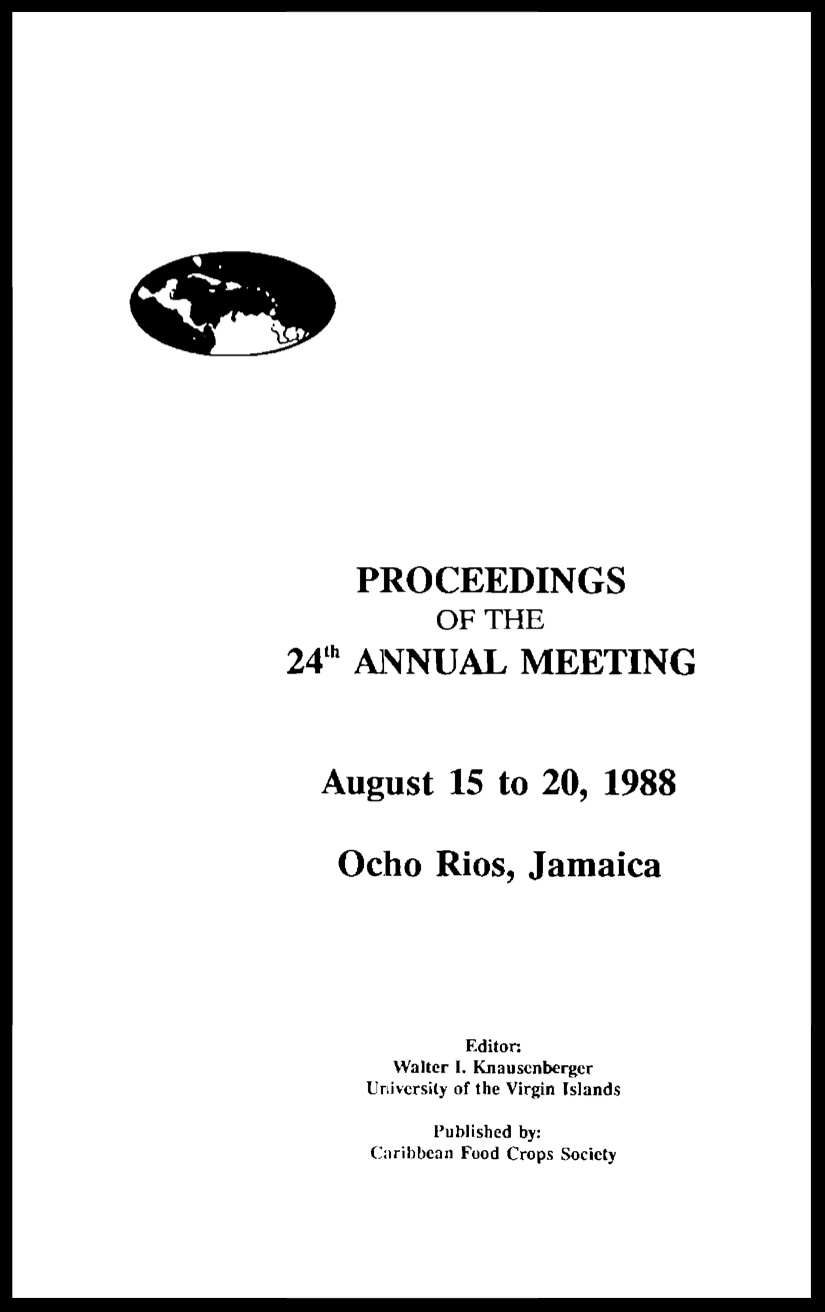 1988, Vol. 24, Ocho Rios, JM