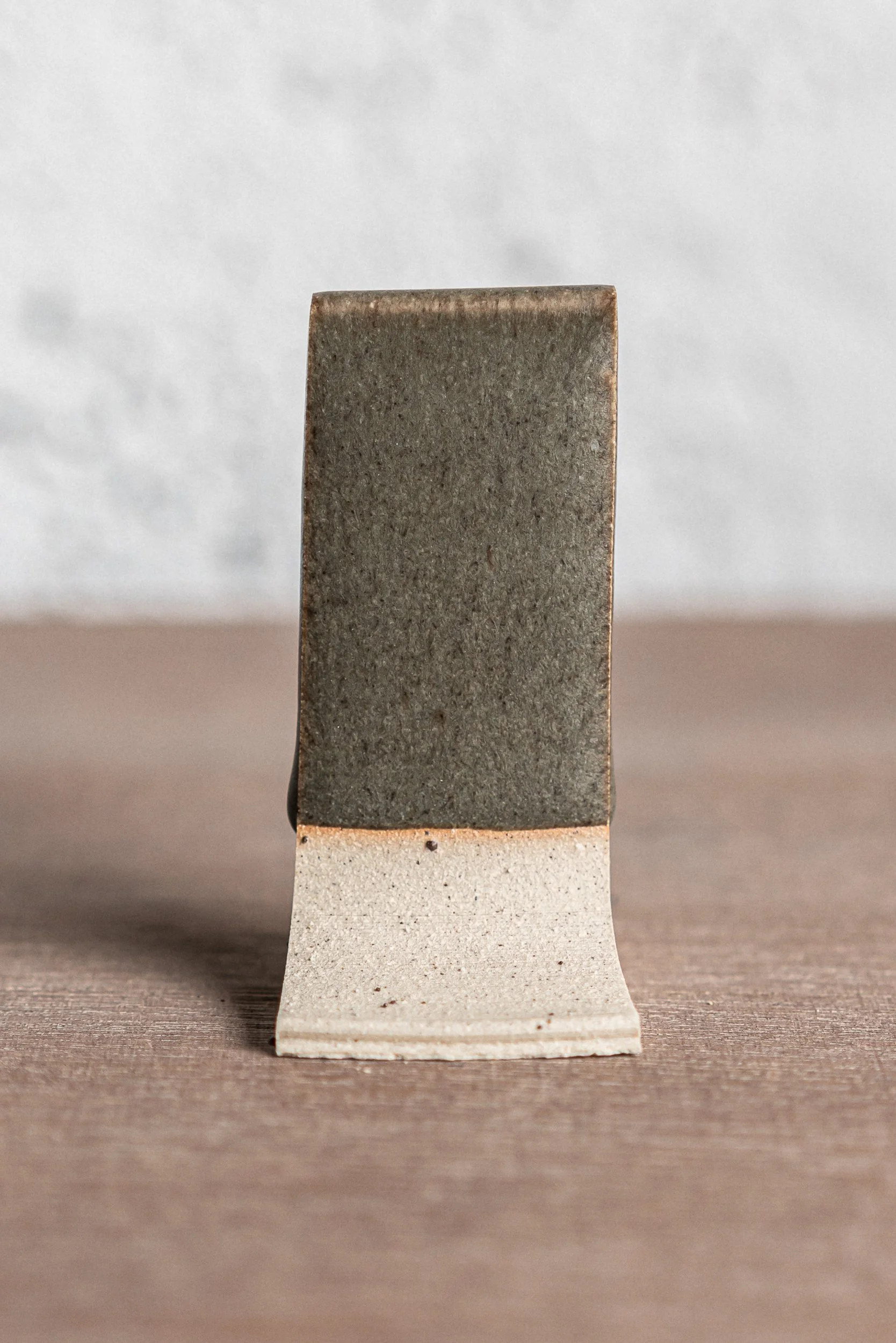 1240°C Satin-Matte Dark Grey Green