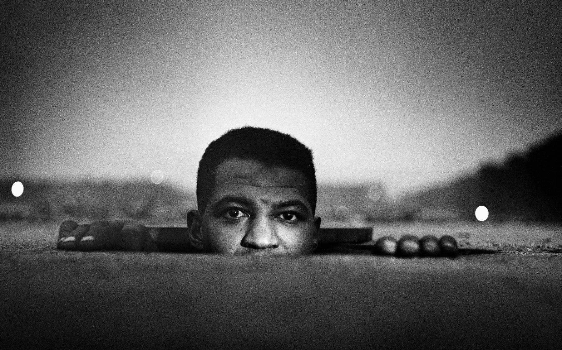 Gordon Parks, Emerging Man, Harlem, New York, 1952 courtesy The Gordon Parks Foundation