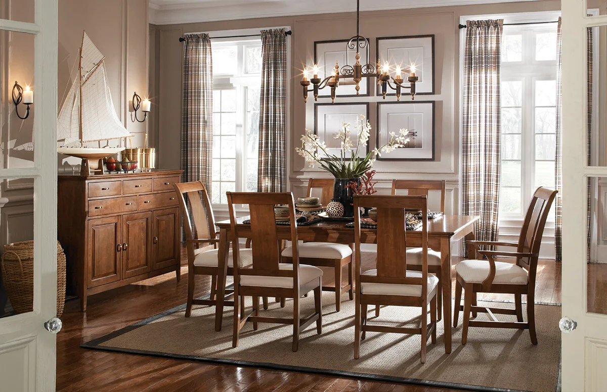 Beautiful Solid Wood Dining Rooms — Bednarski Furniture