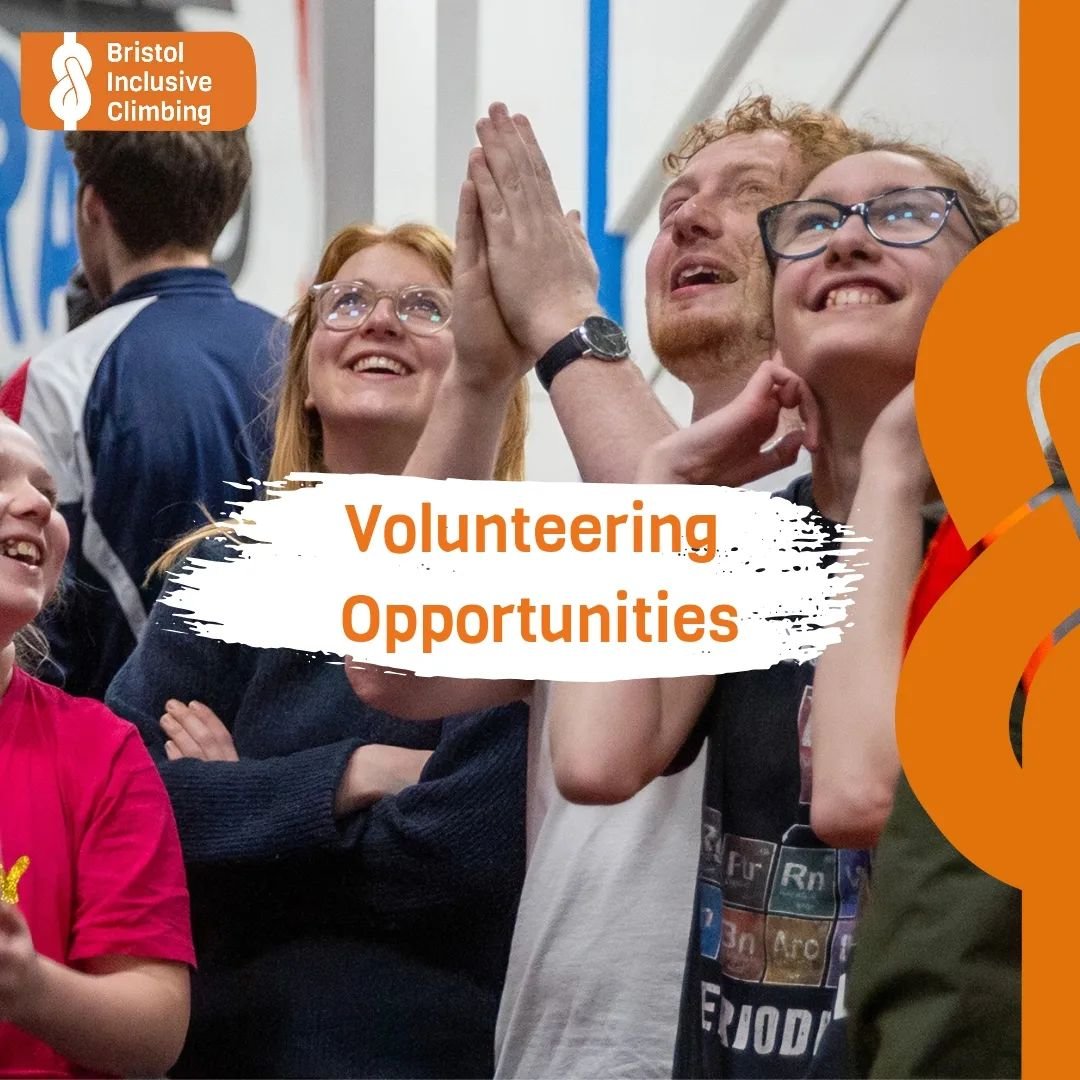 🫵🏽 We want YOU!!! 🫵🏽

🧡 We're looking for more enthusiastic
 passionate volunteers to expand our team 🧡

Here at BIC we provide young people with disabilities the chance to participate in regular 1:1 rock climbing sessions to increase well-bein