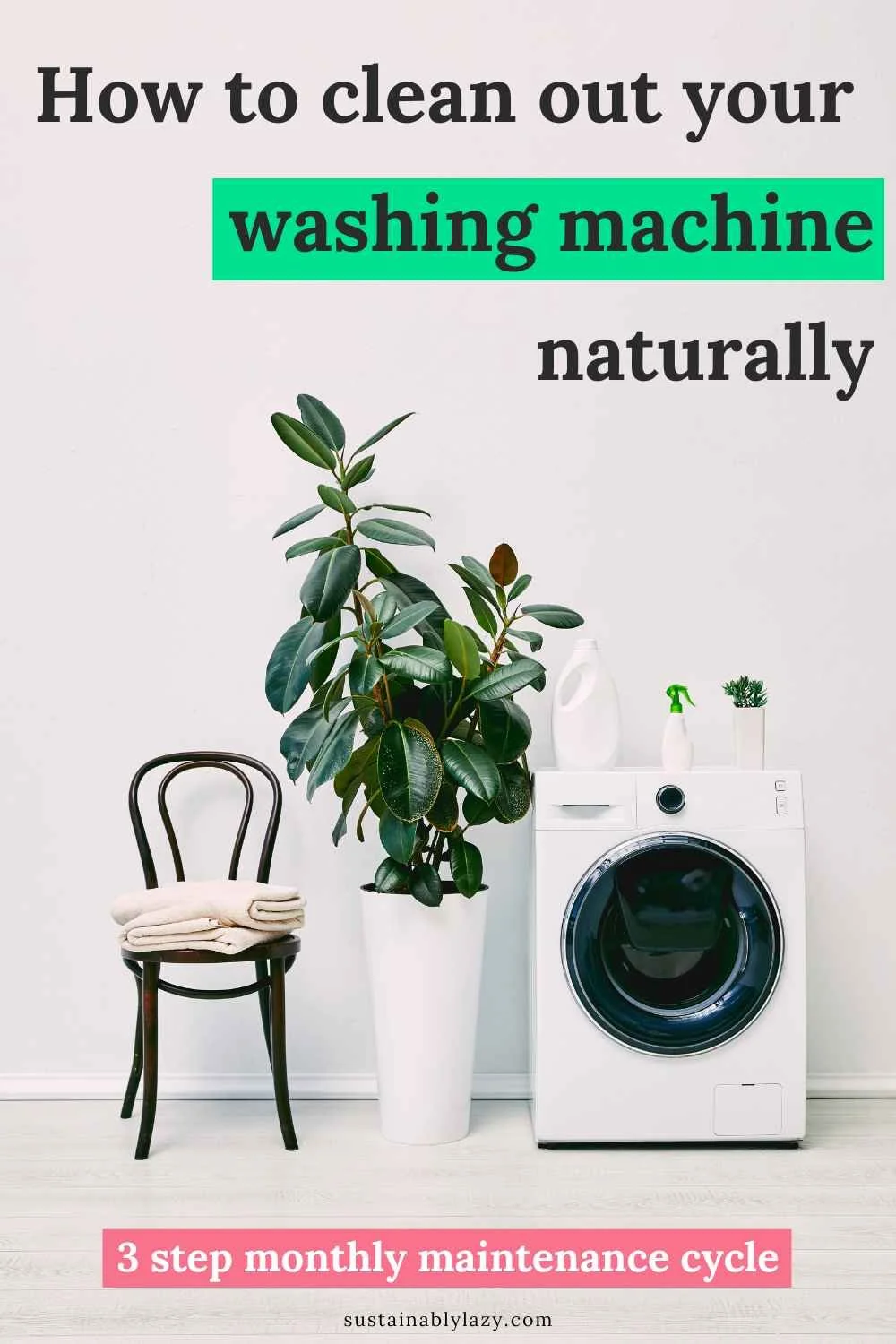 Stop Your Washing Machine From Smelling With Natural Soda Crystals — Sustainably Lazy