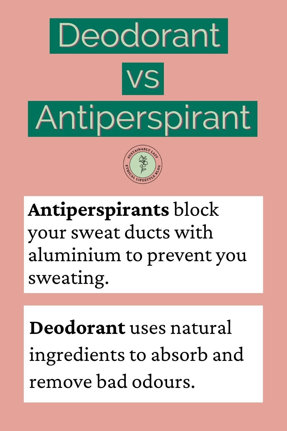 Blinke erstatte Ru A Useful Guide To Cruelty-Free Natural Deodorant + 5 Good Brands —  Sustainably Lazy