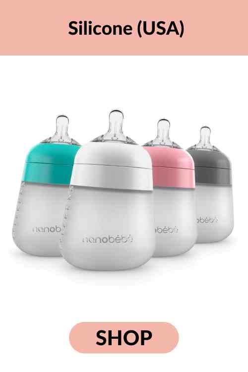 Nanobebe - silicone bottle USA