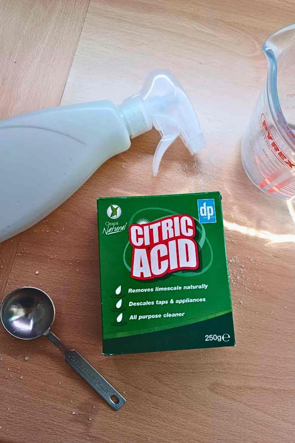 DIY Citric Acid Spray For Limescale + Soap Scum (NonToxic