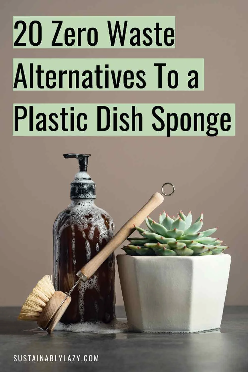 20+ Sustainable Alternatives to a Plastic Dish Sponge — Sustainably Lazy