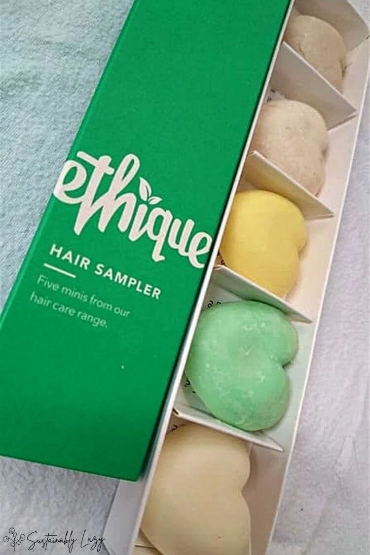 Hard Water A Review of Ethique's Shampoo & Conditioner Bars Plastic Free Swap — Sustainably Lazy